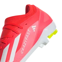 adidas X Crazyfast League FG Energy Citrus Rot Weiss