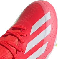 adidas X Crazyfast League FG Kids Energy Citrus Rot Weiss