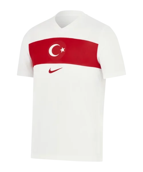 Nike Türkei Trikot KIDS Home EM 2024 Weiss