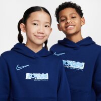 Nike Club Kapuzenpullover Baumwolle Erling Haaland Kinder