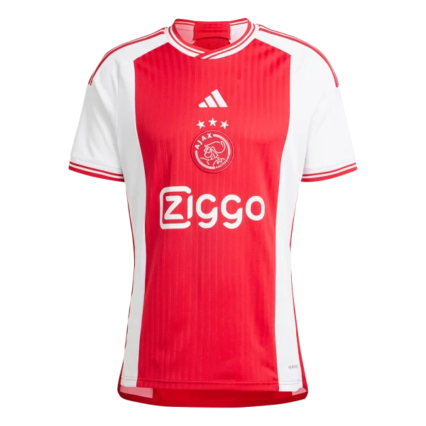 adidas Ajax Amsterdam Trikot Home 2023/2024 Weiss Rot