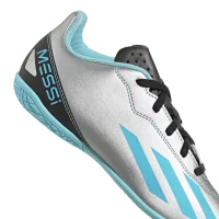 adidas X Crazyfast Messi.4 Jr. Silber