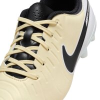 Nike Jr. Tiempo Legend 10 Academy FG/MG Lemonade Schwarz Gold F700 3.5Y
