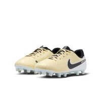 Nike Jr. Tiempo Legend 10 Academy FG/MG Lemonade Schwarz Gold F700 3.5Y