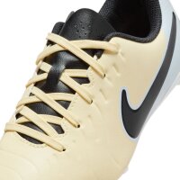 Nike Jr. Tiempo Legend 10 Club FG/MG Lemonade Schwarz Gold F700 1Y