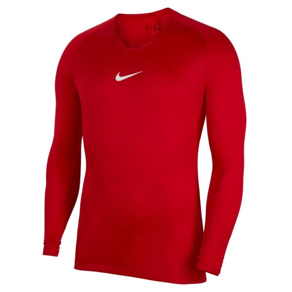 Nike Park First Layer Funktionsshirt Langarm rot