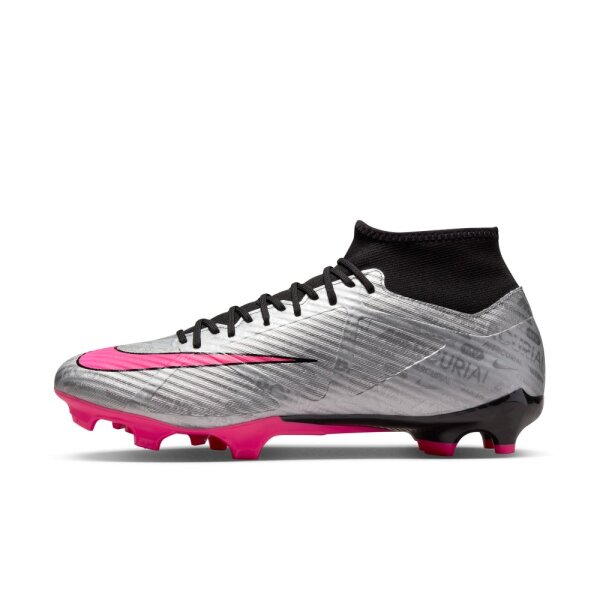 Nike Zoom Mercurial Superfly 9 Academy XXV FG/MG Silber Pink F060