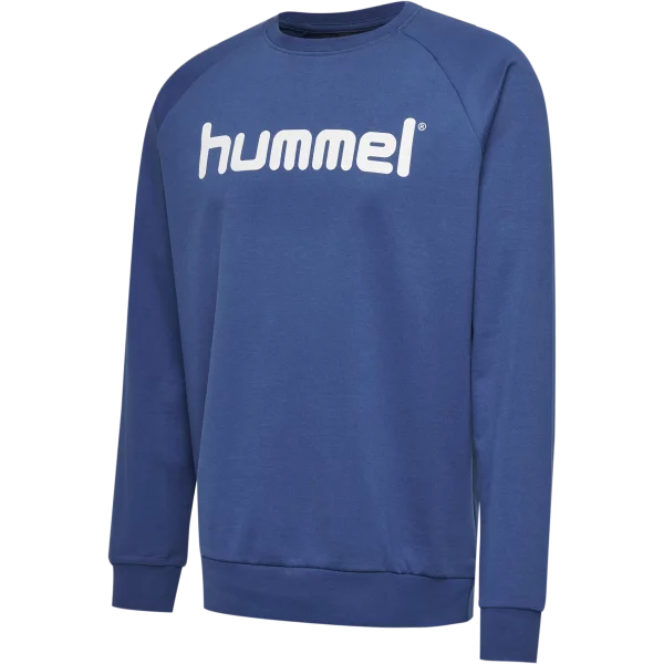 Hummel Go Cotton Logo Sweatshirt blau Kinder