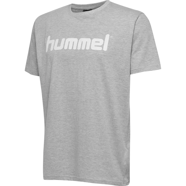 Hummel Go Cotton Logo Shirt grau Kinder