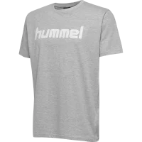 Hummel Go Cotton Logo Shirt grau Kinder