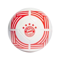 adidas FC Bayern M&uuml;nchen Home Club Ball - Wei&szlig;